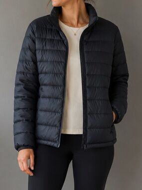 Uniqlo Ultra Light Down Puffer Jacket Navy Blue XS Lightweight
